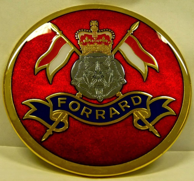 Custom Made Car Badge For Queen of England